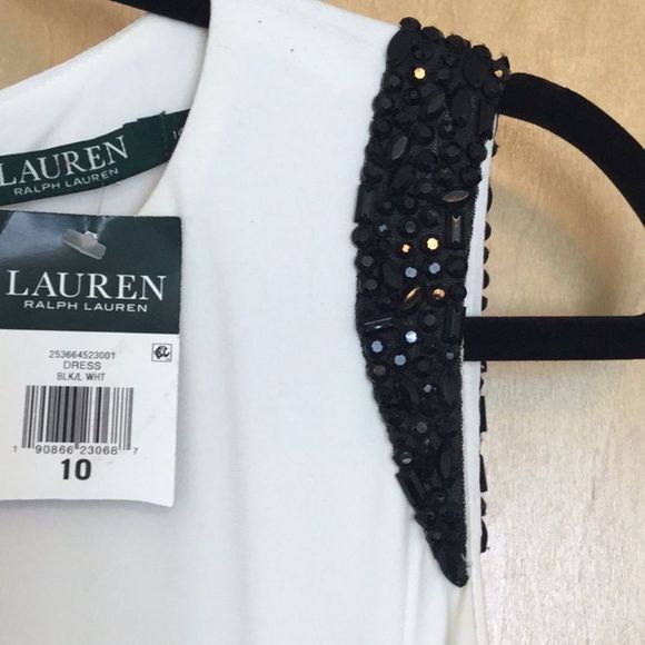 Lauren Ralph Lauren Womens Colorblock Embellished - Picture 2 of 7